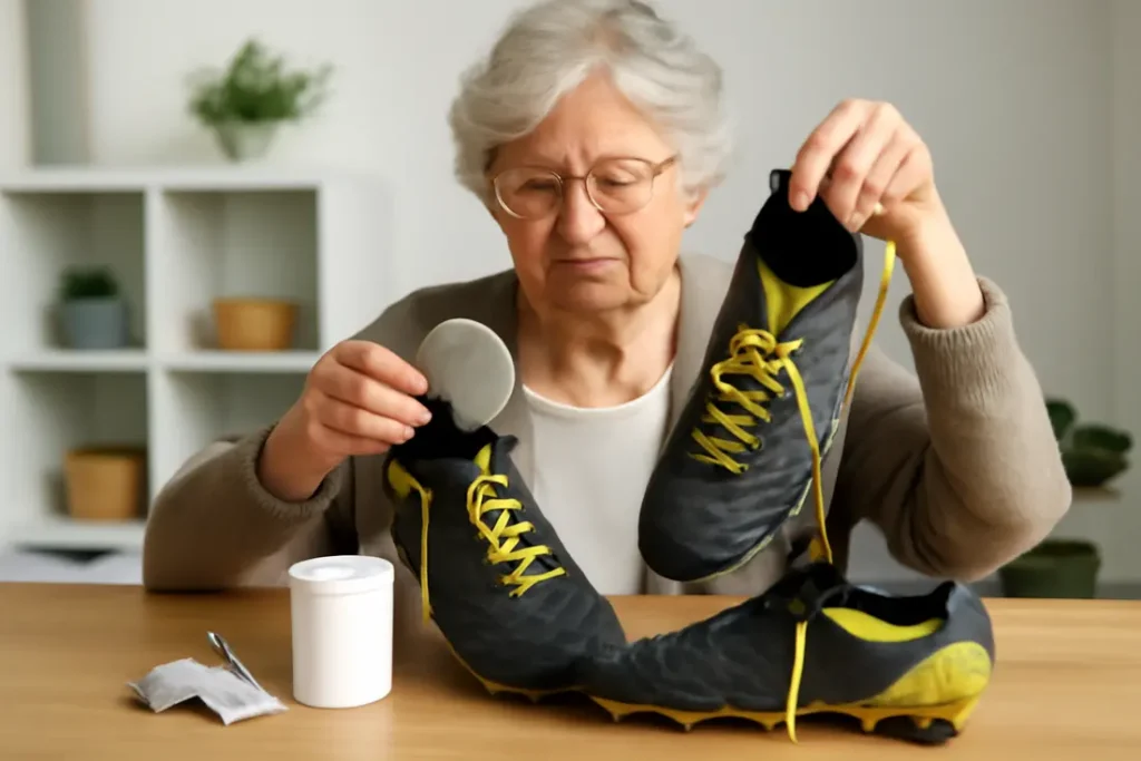 Stinkende voetbalschoenen en oma's huismiddeltje tegen geur